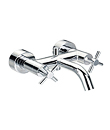 Two-handle bath/shower mixer