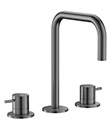 Two-handle deck basin mixer