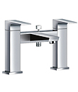 (KJ802M000) Two-handle deck bath/shower mixer