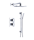 Wall thermostatic shower mixer